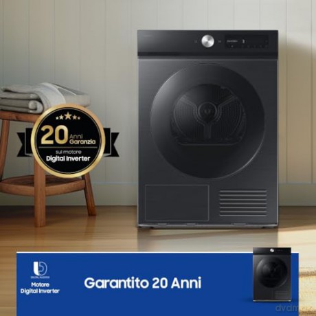 Dryer Bespoke Ai 9kg A+++ Black