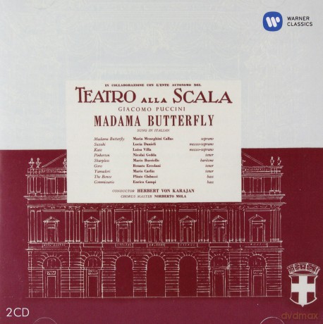Maria Callas/Nicolai Gedda/Lucia Danielli/Chorus & Orchestra Of La Scala Milan/Herbert Von Karajan: Puccini: Madama Butterfly (1955) [2CD]