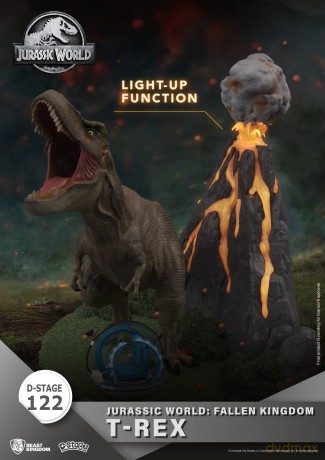 D-Stage Jurassic World Fallen Kingdom T-Rex 122