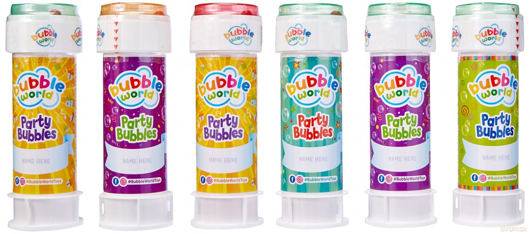 Dulcop Bolle Di Sapone - Bubbles Party Pack 6 Pz