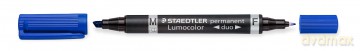Duo Permanentmarker Blau