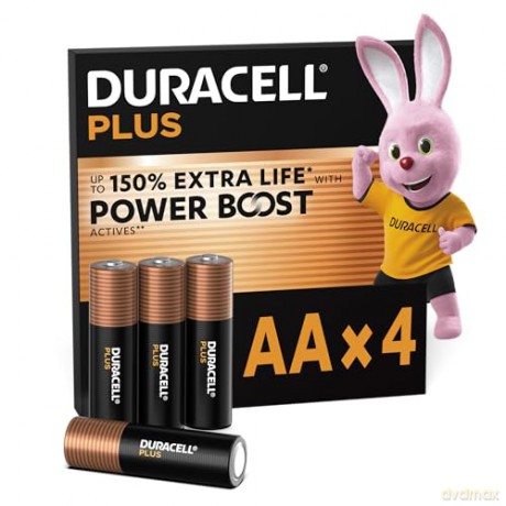 Duracell Batterie Plus - Aa (Mn1500/Lr6) Boost K4