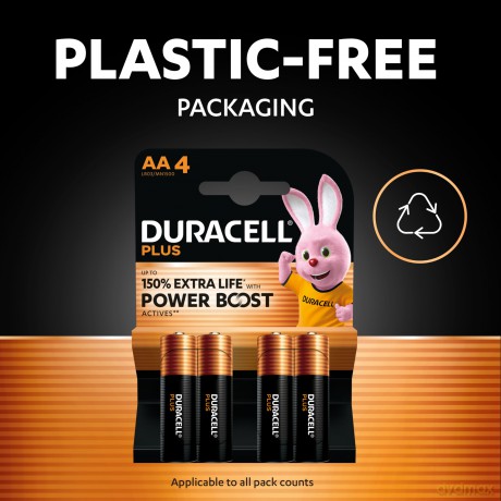 Duracell Batterie Plus - Aa (Mn1500/Lr6) Boost K4
