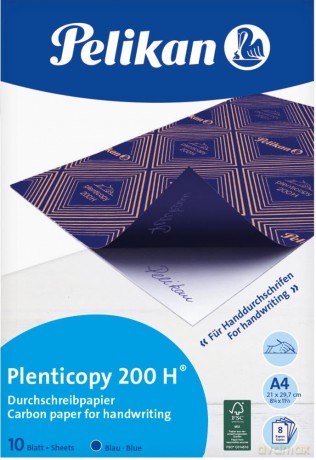 Durchschreibpapier 200, 10 Bl.