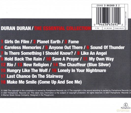 Duran Duran: The Essential Collection [CD]