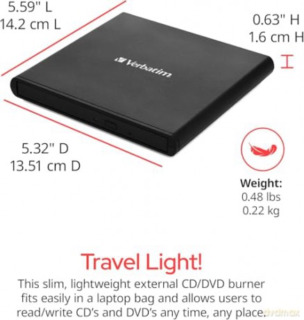 Dvd Rewriter Usb Ext Slim Nero