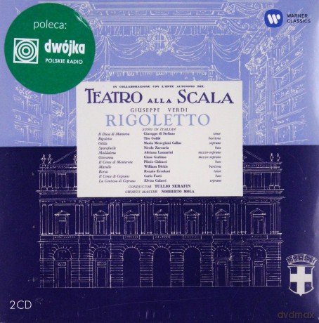Maria Callas/ Philharmonia Orchestra/Tullio Serafin: Verdi: Rigoletto (1955) [2CD]