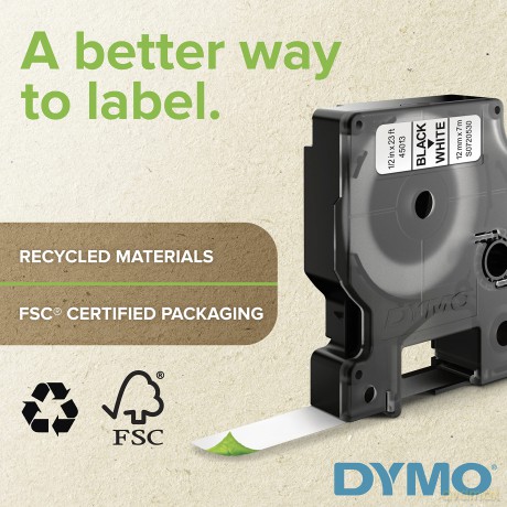 Dymo Vinylb.18445 Sch