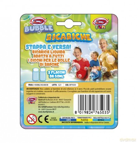 Dynit: Bubble Game Refill 2 Bottiglie