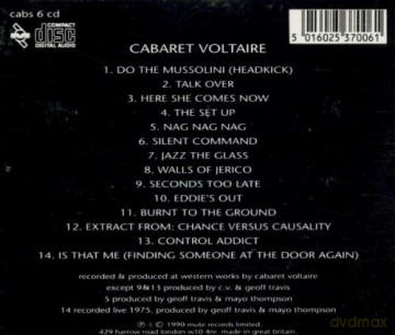 Cabaret Voltaire: The Living Legends [CD]