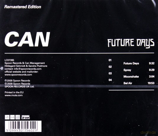 Can: Future Days [CD]