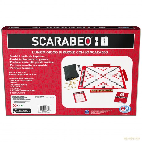 Editrice Giochi 1052302 - Scarabeo, Nuova Edizione