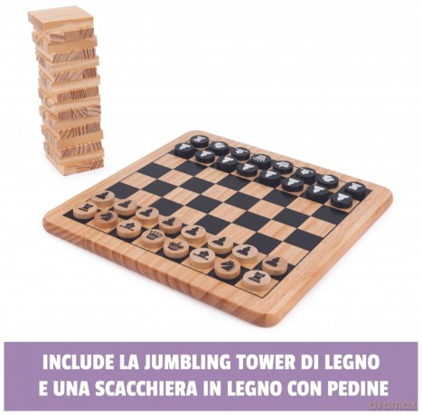 Editrice Giochi: 6 Giochi Riuniti In Legno