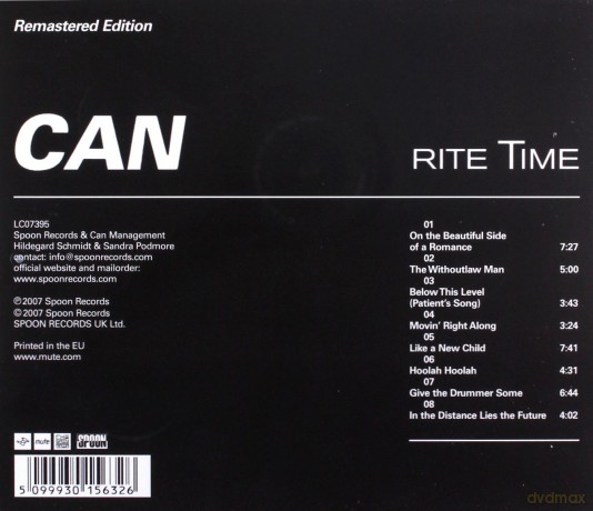 Can: Rite Time [CD]