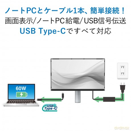 Eizo 60.5cm (23,8) Flt 16:09 2xusb-C Ips Mit Schw