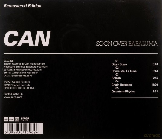 Can: Soon Over Babaluma [CD]
