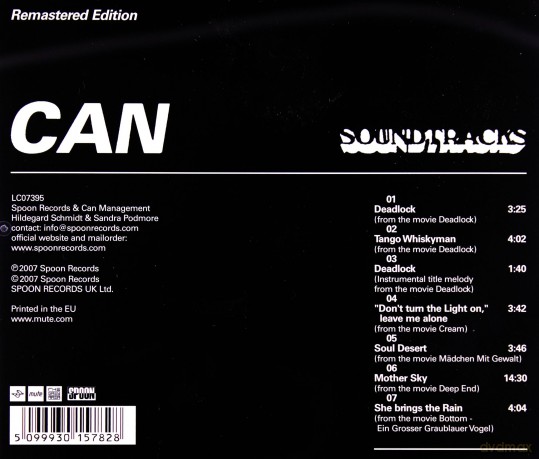 Can: Soundtracks [CD]