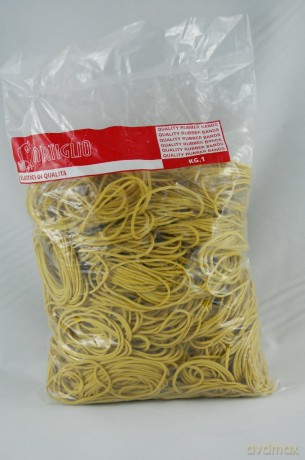 Elastici Gialli Diam.80 - 1kg