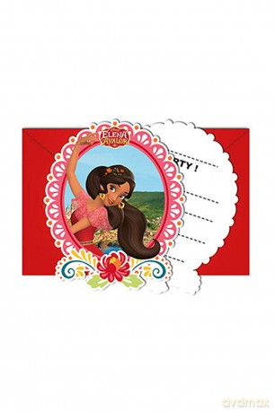 Elena Of Avalor Party Invitations