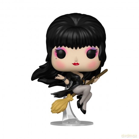 Elvira Pop! Icons Vinyl Figur Elvira Broom 9 Cm