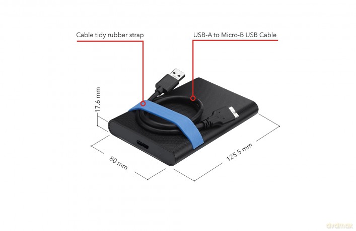 Enclosure Kit 2.5 Usb 3.2 Gen1