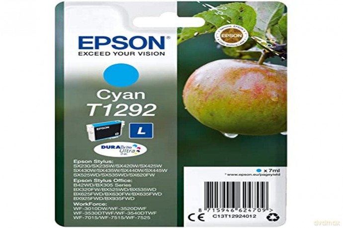 Epson "Apple" Ink Cartridge For Workforce Wf-3520dwf Series - Cyan
