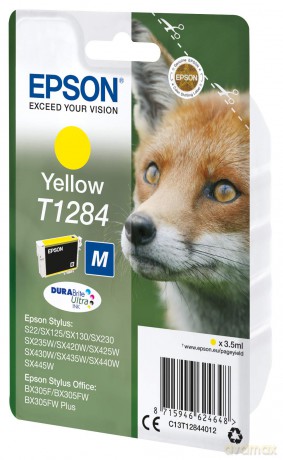 Epson "Fox" Ink Cartridge For Stylus Sx445w Series - Yellow