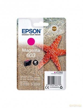 Epson 603 Yellow Ink Cart 2.4ml