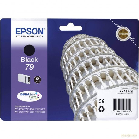 Epson 79 Standard Cartuccia Originale Inkjet, Getto D'Inchiostro, Nero