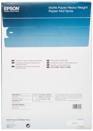 Epson A4 Matte Heavyweight Inkjet Paper