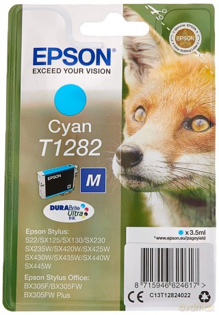 Epson C13t12844012 Inkjet Cartridge For Bx305f - Yellow