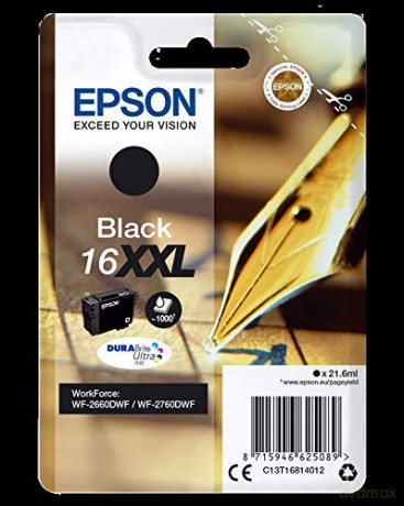 Epson C13t16814012 Cartuccia D'Inchiostro, Nero