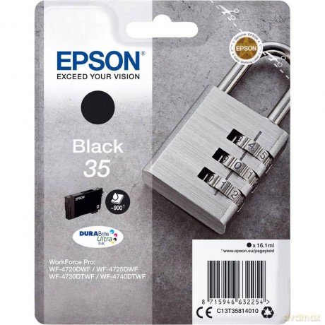 Epson C13t35814010 Ink Cartridge - Black