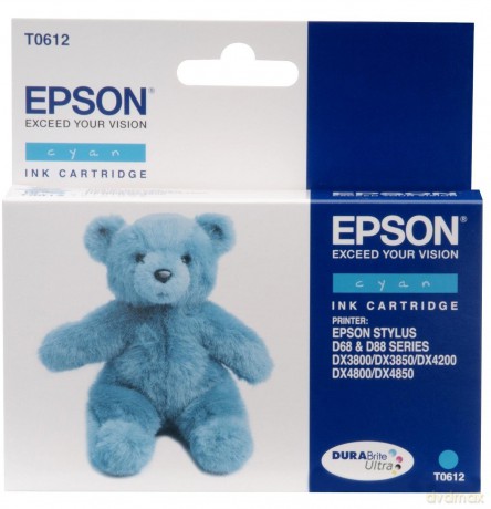 Epson Ink Cartridge for Stylus D68/d88/d88 - Cyan