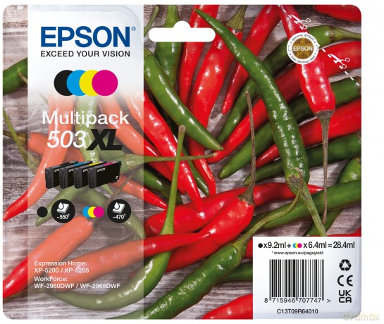 Epson Multipack 4colours 503xl Ink