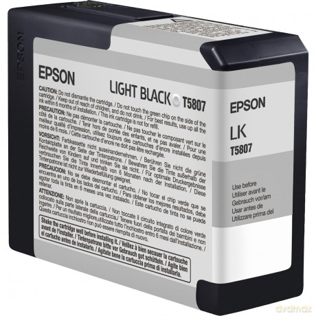 Epson Photo Ink Cartridge 80ml - Black
