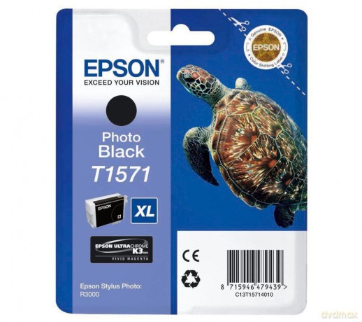 Epson T1571 Print Cartridge - Photo Black