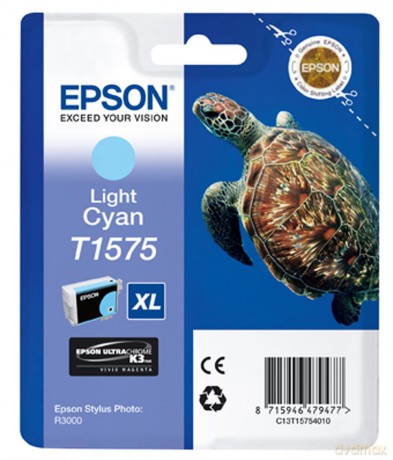 Epson T1575 - Print Cartridge - 1 X Light Cyan