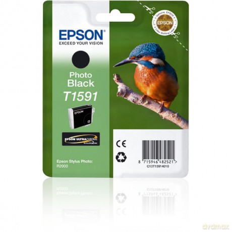 Epson T1591 Print Cartridge - Photo Black