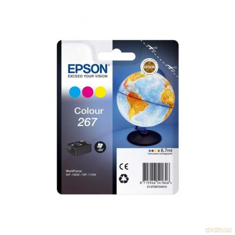 Epson T267 Tintenpatrone Globus, Multipack 3-Farbig