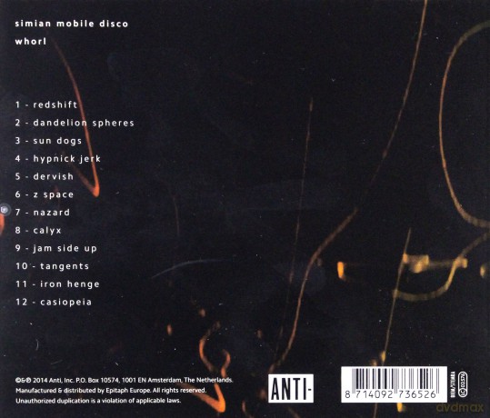 Simian Mobile Disco: Whorl [CD]
