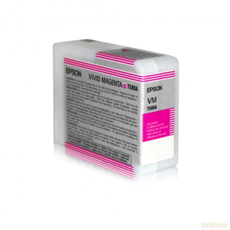 Epson T580a Ultrachrome K3 Vivid Magenta Cartridge Ink