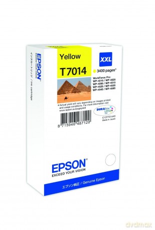 Epson T7014 - Xxl Size - Yellow - Original - Ink Cartridge