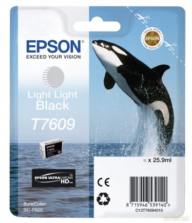 Epson T7609 Ink Cartridge - Light Black