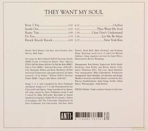They Want My Soul: Spoon [CD]