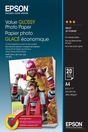 Epson Value Glossy Fotopapier