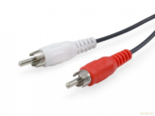 Equip Audiokabel 2xrca2xrca Stst 2,50m