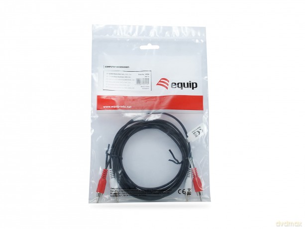 Equip Audiokabel 2xrca2xrca Stst 2,50m