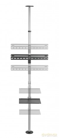 Equip Bodenstandhalter 37-70/ 1tft 40kg 1ablage