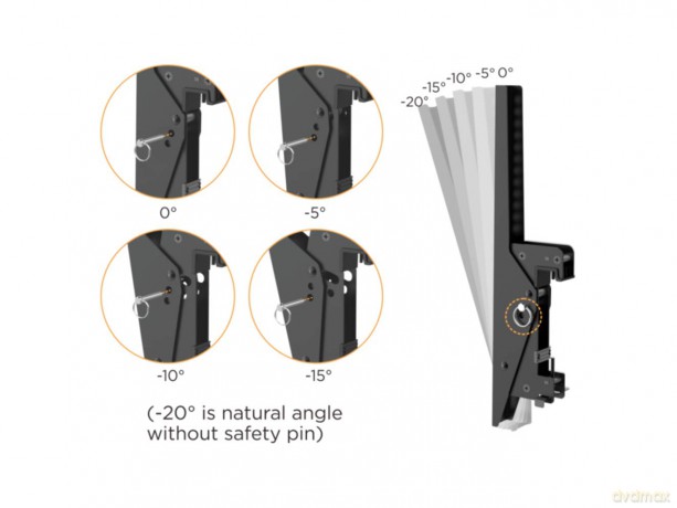 Equip Deckenhalterung 45-50/3tft Je 50kg 1gelenk